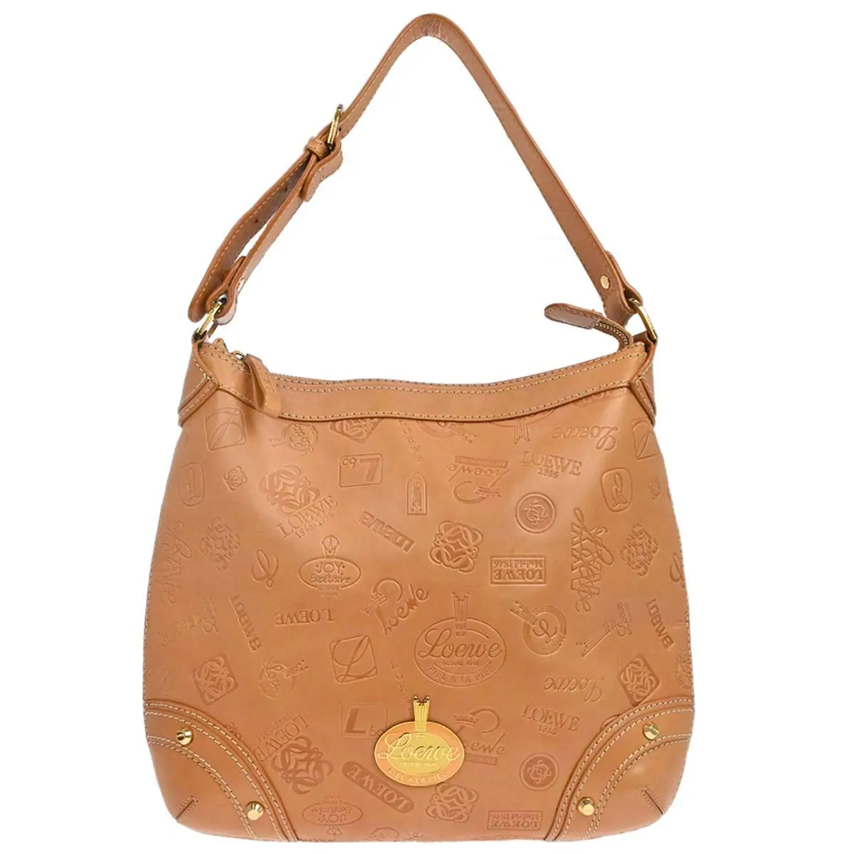 Bolso Loewe de piel marrón